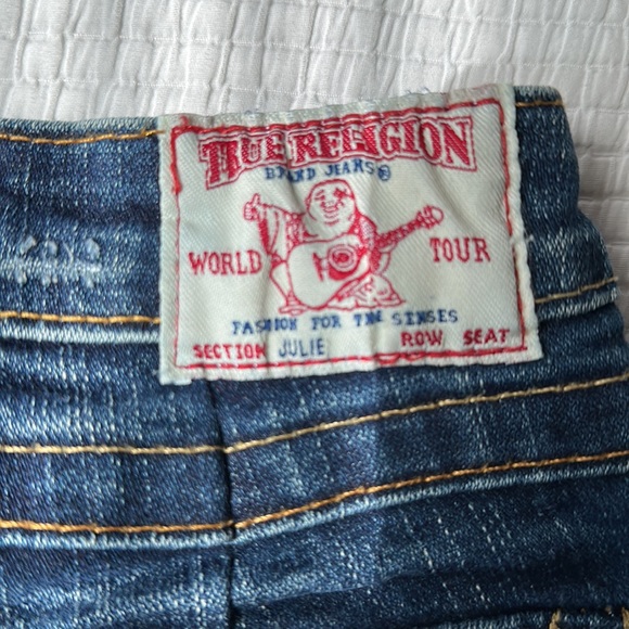 True Religion Julie skinny stretchy jeans. Size 27. Worn lightly. - Picture 5 of 5